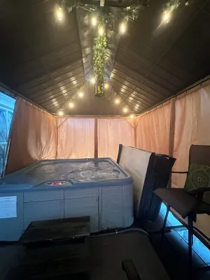 Image of Cozy Chic of Cheboygan: Private Main Level - Hot Tub, Tanning & Massage Chair!