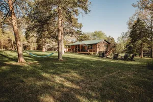 Image of Pet-friendly Cabin on 10 acres w\/ Outdoor Firepit