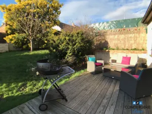 Image of House sleeps 9 + terrace and garden, Granville 500m walk from the sea