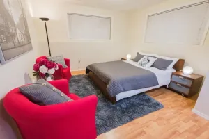 Image of Comfy Two Bedroom Retreat Minutes to Airport Bus Transit Link Rail Supermarket