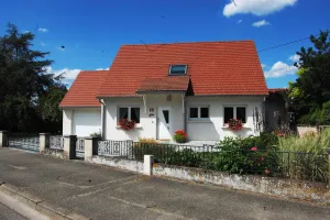 Image of New Kertzfeld cottage, luxury performance in Alsace countryside.