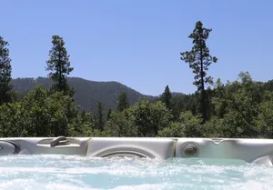 Image of Mountain lodge on private estate with hot tub
