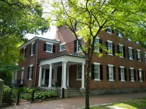 Image of Historic Federal Period brick mansion on fabled Chestnut Street,  Salem, MA