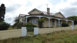Image of \"Claremont Farmhouse\" is an historic federation style home in an ideal...
