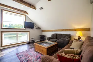 Image of Barn Retreat with hot tub and patio!
