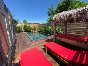 Image of Lovely apartment with pool and private garden
