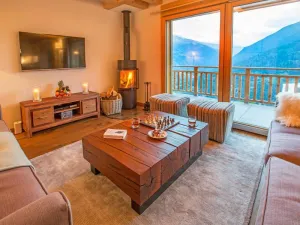 Image of Chalet, wifi, terrace, balcony, fireplace or stove, parking, tv, ski locker, 220m², Thyon