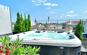 Image of Panorama Penthouse Apartment mit Klima und Whirlpool für bis zu 6 Personen