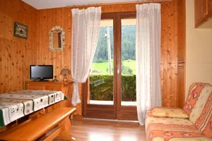 Image of Floor -1, view mountain, terrace, parking, tv, 22m², Le Grand Bornand