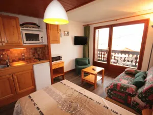 Image of Studio cabine 4 pers, plein sud, Les Saisies - FR-1-293-146