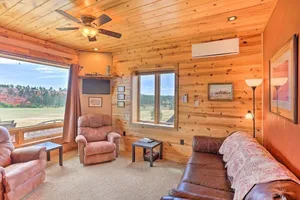 Image of Big Country Cabin, serene, secluded from tourists.