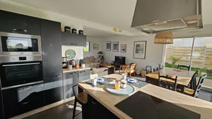 Image of New house with small sea view close to the beach