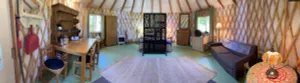 Image of 20' yurt on private property