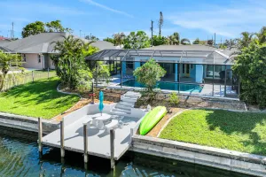 Image of Enchanting waterfront home with pool, dock, washer\/dryer, & dog-friendly