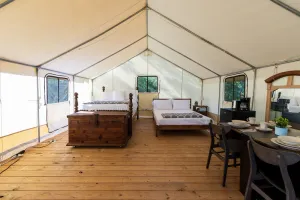 Image of Spring Hike Glamping by Sam Houston National Park