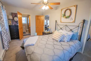 Image of Small Town Apartment near covered bridge