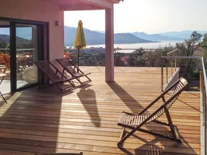 Image of Villa breathtaking sea view, 5-10 minutes walk from the beach, for 12 people