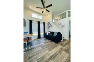 Image of Bosque Azul. A one bedroom tiny home with a loft.