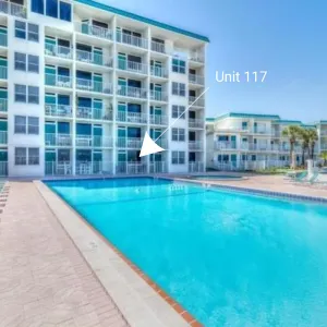Image of Direct ocean front view 1 bedroom Open Pool Ocean J