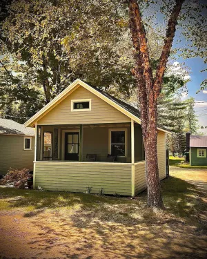 Image of Studio #1  Cottage by Newfound Lake with shared private sandy beach