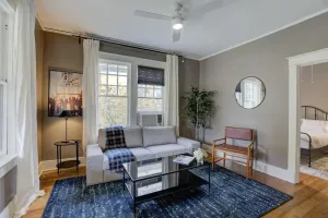 Image of Mid Century Modern Midtown Apartment Close to all!