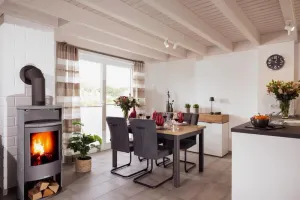 Image of Haus Norwald - tolles Ferienhaus direkt am See für bis zu 4 Personen mit Sauna und Kaminofen - Haustiere herzlich willkommen