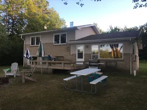 Image of Waterfront (Sugar Island) home, with Pontoon Boat!!