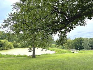 Image of Secluded get away located in South Central Iowa surrounded by oak woods.