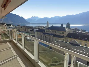 Image of Nice apartment for 5 guests with WIFI, TV, balcony, pets allowed, panoramic view and parking