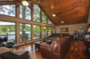 Image of Lake Front, PETS, Theater, Dock, Swim-Fish-Boat,  Fire Pit, NEW BOAT, Pickleball
