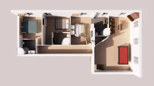 Image of Guest house, 6 adults and 3 children maximum