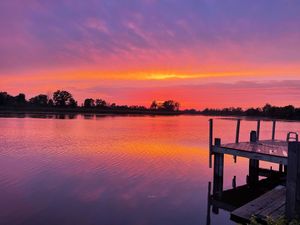 Image of Water Front Home: Fisherman's' dream with private dock and beautiful sunsets