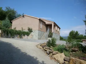 Image of Beautiful newly built house with private pool in the Ardèche