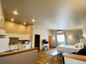 Image of A Taste of Ely studio apartment, king bed