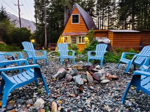 Image of Douglas Island A-frame Cabin in the Woods