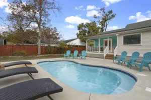 Image of Coastal Pool Retreat - close to the Beach with a Private Heated Pool!!