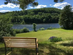 Image of Quiet, beautiful waterfront property on Connecticut river with mountain views!!!
