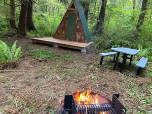 Image of Rain Forest A-Frame Shelter near Rialto Beach