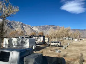 Image of Near Mt. Whitney Lakeside RV site#14 Lake Olancha
