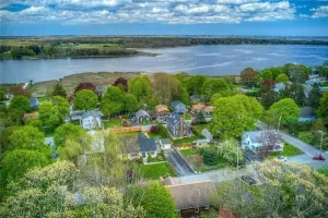 Image of Adorable Tiny House in Picturesque Seaside Village