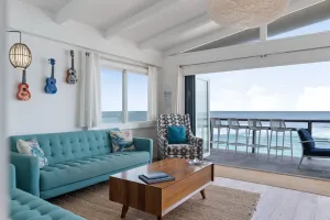Image of Surfer's Paradise: Two Floors Ocean View Home, Walking Distance to Sunset Beach
