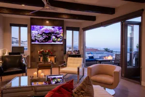 Image of Luxury beach vacation - Ocean view bright and fun