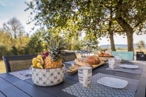Image of Les Oies de Julia, renovated home in the Dordogne with private pool and terraces