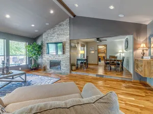 Image of Quiet, spacious home with large deck in secluded Forest Oaks in central Edmond .