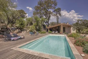 Image of Beautiful contemporary villa with heated pool