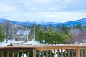 Image of Beautiful townhome w\/ mountain views from the deck, near skiing