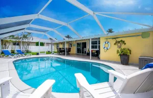 Image of Cape Coral House of Sunshine Pool\/ POOL-HEATER\/ WIFI\/ Large Garden