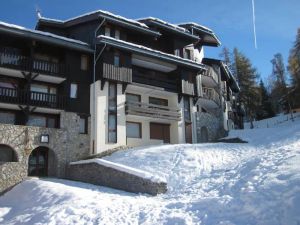 Image of 50m from ski slopes, 1st floor, view ski slopes, balcony, tv, ski locker, 27m², Montchavin La Plagne