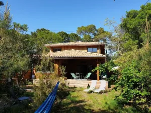 Image of 50 m from the lake, new wooden house - ideal family