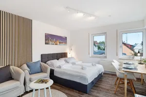 Image of Nette kompakte Wohnung mit Balkon